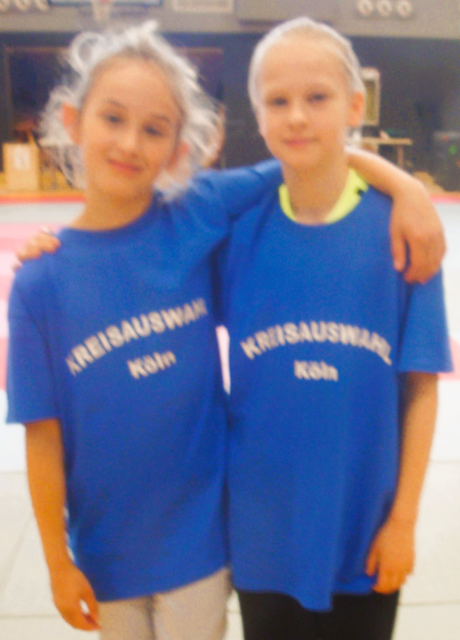 V. l. n. r.: Livie Feiss -33 kg und Veronika Chakhomau -30 kg - NR-Cup U13 - Bonn, 15.06.2024